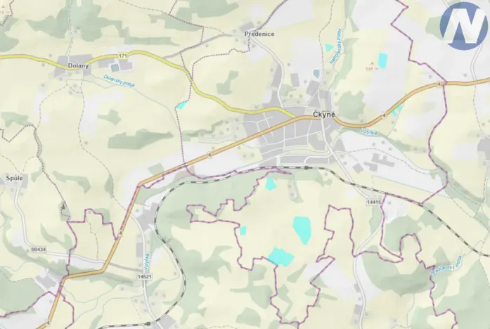 Prodej louky, Čkyně, 73041 m2