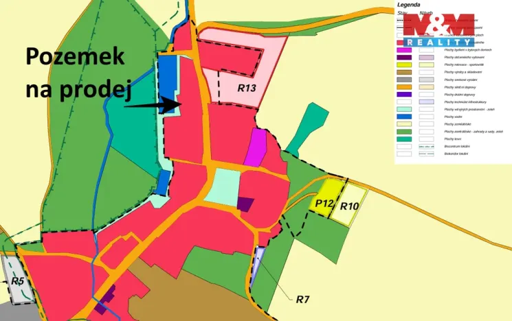 Prodej pozemku pro bydlení, Jíkev, 885 m2