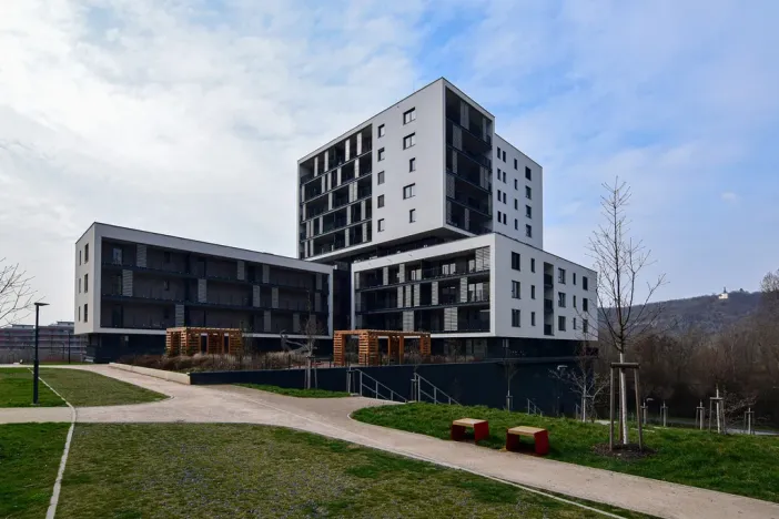 Pronájem bytu 2+kk, Praha - Modřany, Mezi vodami, 71 m2