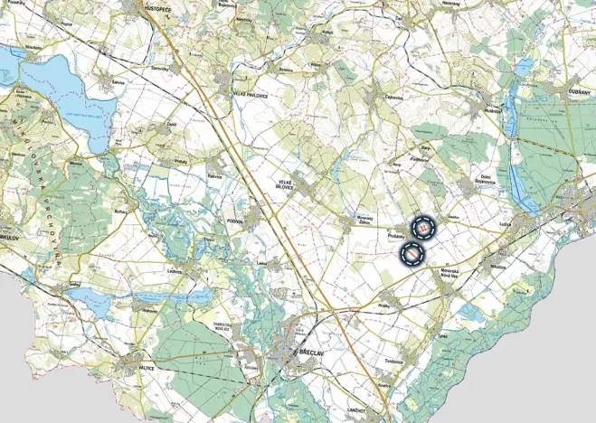 Prodej pole, Prušánky, 8579 m2