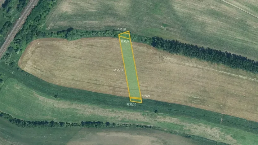 Prodej pole, Bzenec, 12473 m2