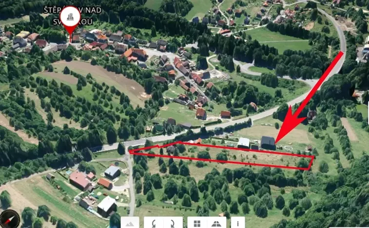 Prodej pozemku pro bydlení, Štěpánov nad Svratkou, 3802 m2
