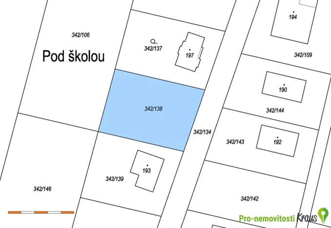 Prodej pozemku pro bydlení, Veselá, 850 m2