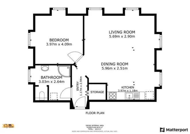 Prodej bytu 2+kk, Březovice, 58 m2