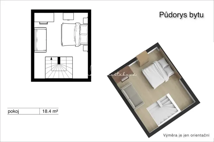 Prodej bytu 2+kk, České Budějovice, Holečkova, 56 m2