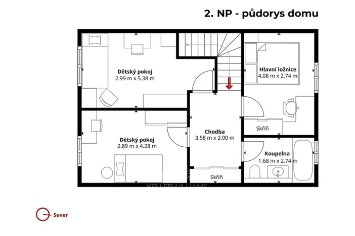 Prodej rodinného domu, Chýně, Opata Mariana, 107 m2