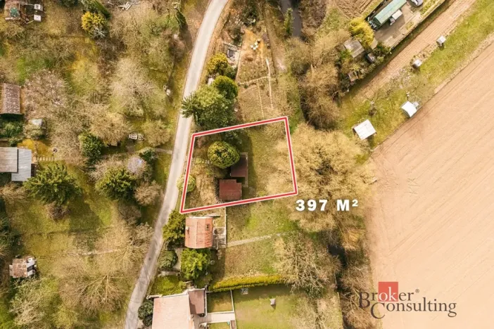 Prodej zahrady, Rebešovice, 397 m2