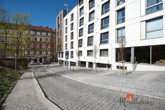 Pronájem bytu 1+kk, Praha - Vršovice, Krymská, 25 m2