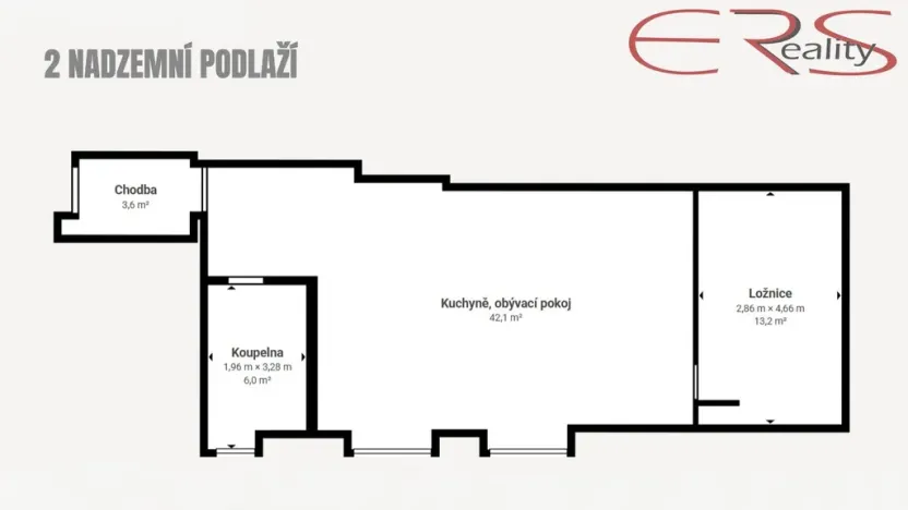 Pronájem bytu 3+kk, Liberec, Slovanská, 88 m2