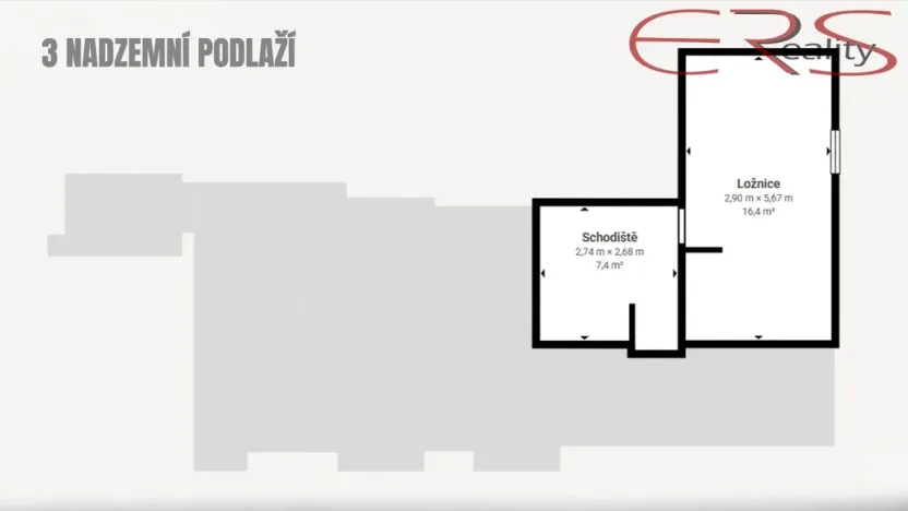 Pronájem bytu 3+kk, Liberec, Slovanská, 88 m2