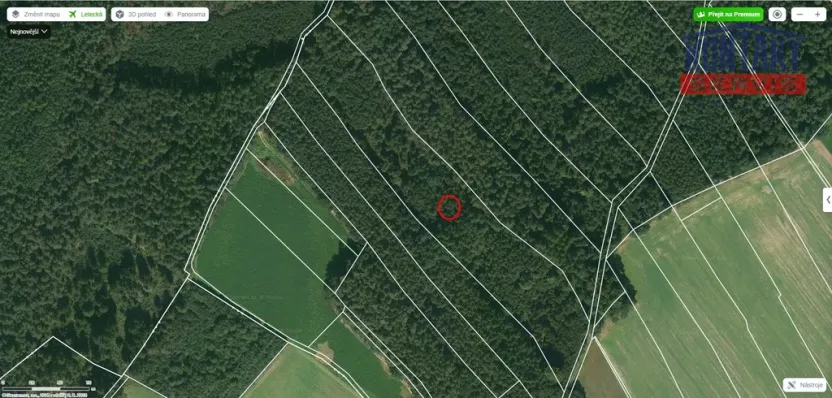 Prodej lesa, Zábřezí-Řečice, 18846 m2