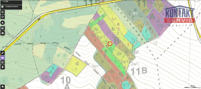 Prodej lesa, Zábřezí-Řečice, 18846 m2