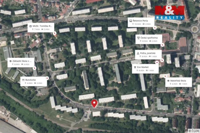 Prodej bytu 2+1, Teplice, Buzulucká, 54 m2