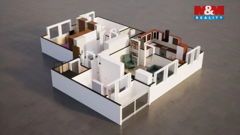 Prodej bytu 4+1, Česká Lípa, Kunratická, 96 m2