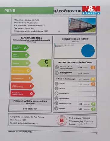 Prodej bytu 2+1, Habartov, Dělnická, 51 m2