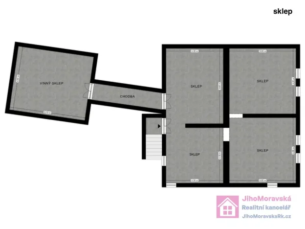 Prodej rodinného domu, Rakvice, Nádražní, 94 m2