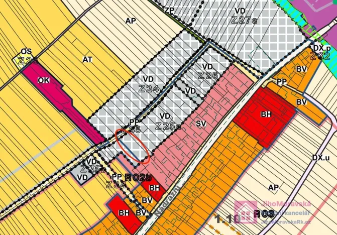 Prodej komerčního pozemku, Rakvice, Nádražní, 1162 m2