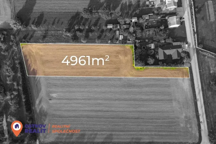 Prodej pozemku pro bydlení, Příkazy, 4961 m2