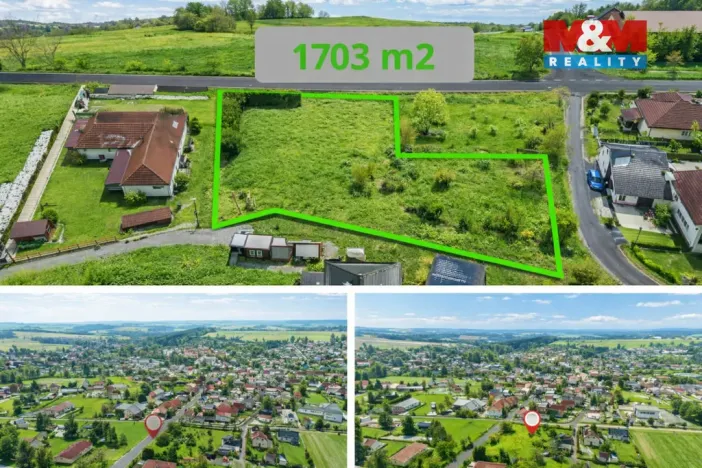 Prodej pozemku pro bydlení, Bobrová, 1734 m2