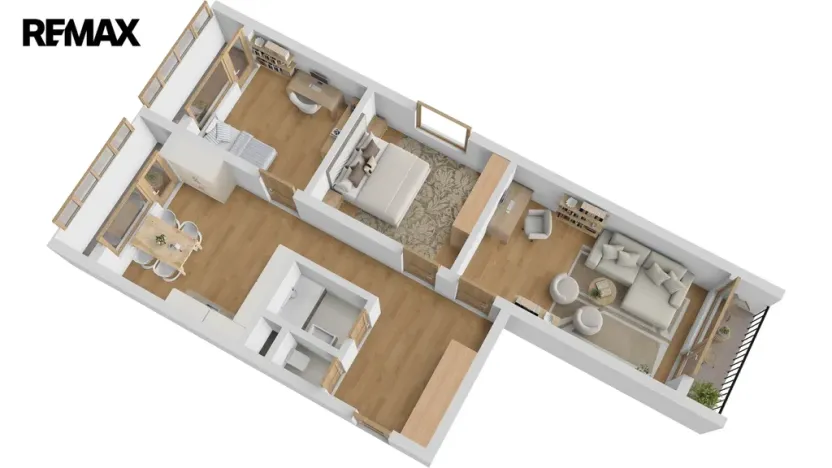 Prodej bytu 3+1, Hradec Králové - Nový Hradec Králové, třída Edvarda Beneše, 80 m2