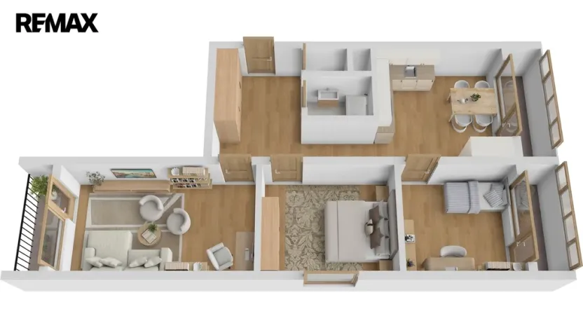 Prodej bytu 3+1, Hradec Králové - Nový Hradec Králové, třída Edvarda Beneše, 80 m2