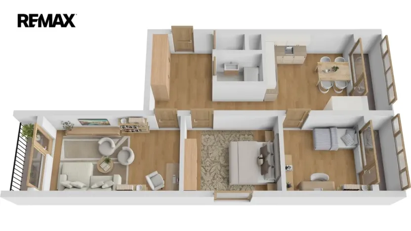 Prodej bytu 3+1, Hradec Králové - Nový Hradec Králové, třída Edvarda Beneše, 80 m2