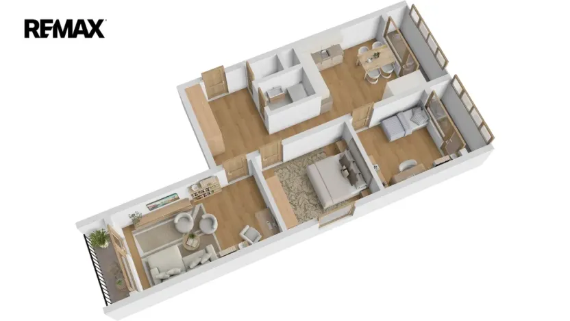 Prodej bytu 3+1, Hradec Králové - Nový Hradec Králové, třída Edvarda Beneše, 80 m2