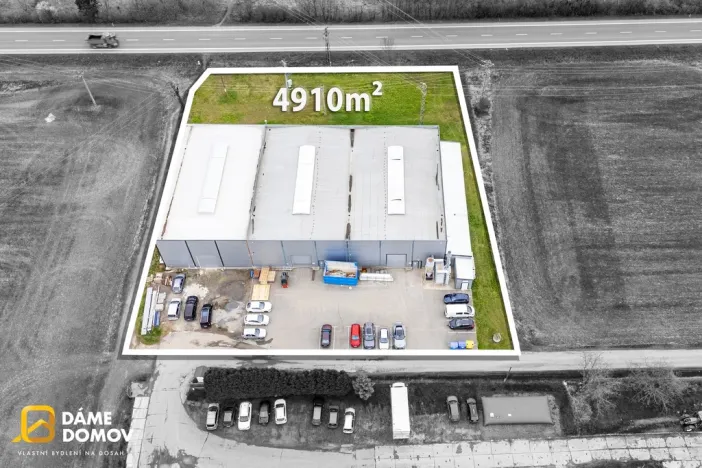 Pronájem skladu, Uherské Hradiště - Vésky, Zámostí, 2072 m2