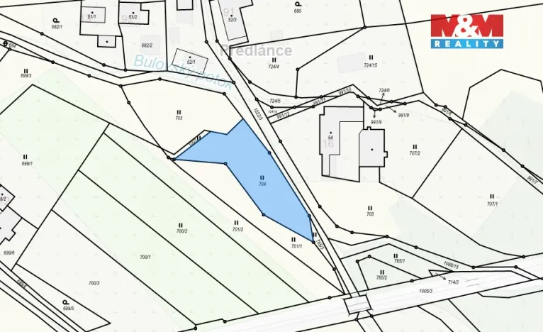 Prodej komerčního pozemku, Višňová - Předlánce, 1998 m2