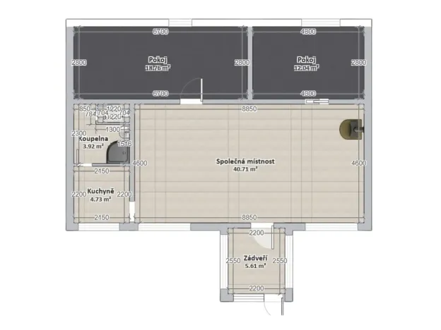 Prodej obchodního prostoru, Jedlí, 86 m2