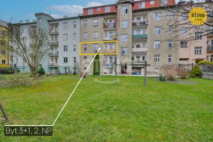 Prodej bytu 3+1, Olomouc, Nábřeží, 119 m2