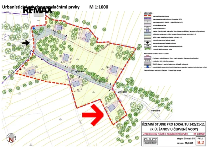 Prodej pozemku pro bydlení, Červená Voda, 1745 m2
