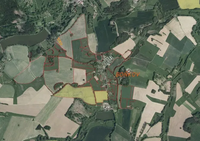 Prodej pozemku, Boňkov, 3466 m2