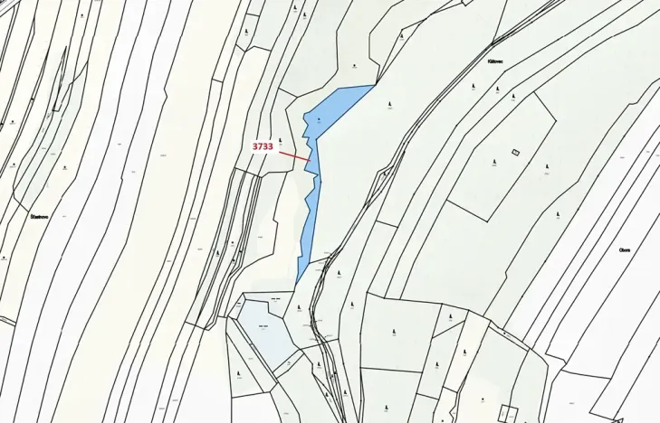 Dražba louky, Strmilov, 4435 m2