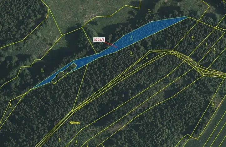 Dražba lesa, Strmilov, 3866 m2