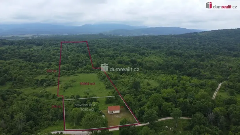 Prodej komerčního pozemku, Rakovica, Chorvatsko, 70904 m2