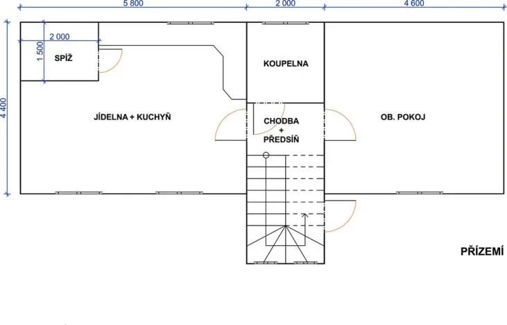 Prodej rodinného domu, Ledce, 140 m2