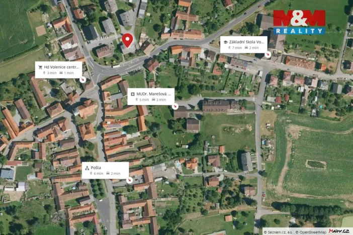 Pronájem bytu 2+1, Volenice, 60 m2