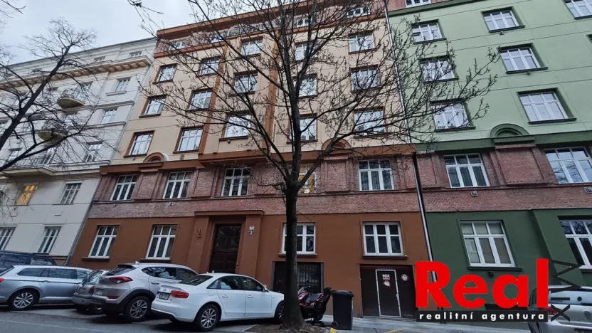 Pronájem bytu 2+kk, Brno - Veveří, Čápkova, 43 m2