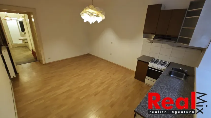 Pronájem bytu 2+kk, Brno - Veveří, Čápkova, 43 m2