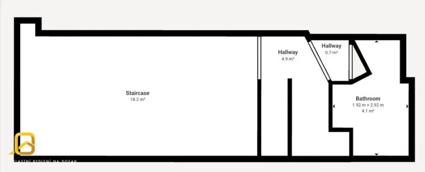 Prodej bytu 2+kk, Zlín, J. A. Bati, 41 m2