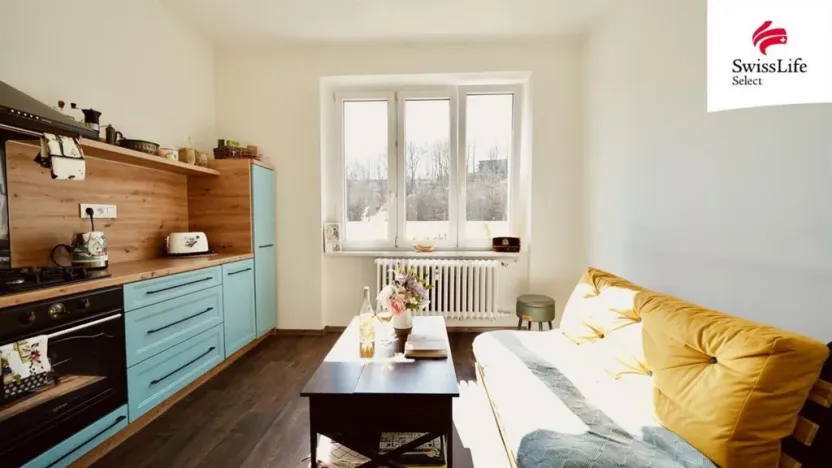 Prodej bytu 2+kk, Praha - Karlín, Sokolovská, 47 m2