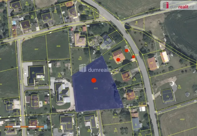 Prodej pozemku pro bydlení, Buková u Příbramě, 4212 m2