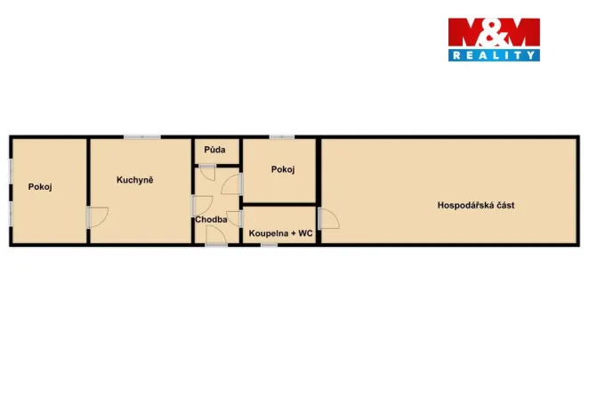 Prodej rodinného domu, Koberovice - Lohenice, 75 m2