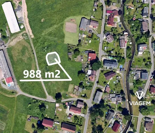 Prodej pozemku pro bydlení, Česká Lípa, 988 m2