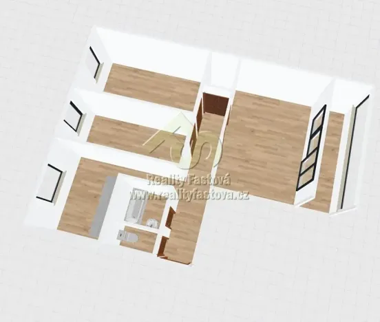 Prodej bytu 3+1, Rokycany, Litohlavská, 70 m2