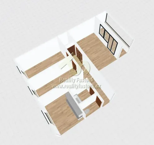 Prodej bytu 3+1, Rokycany, Litohlavská, 70 m2