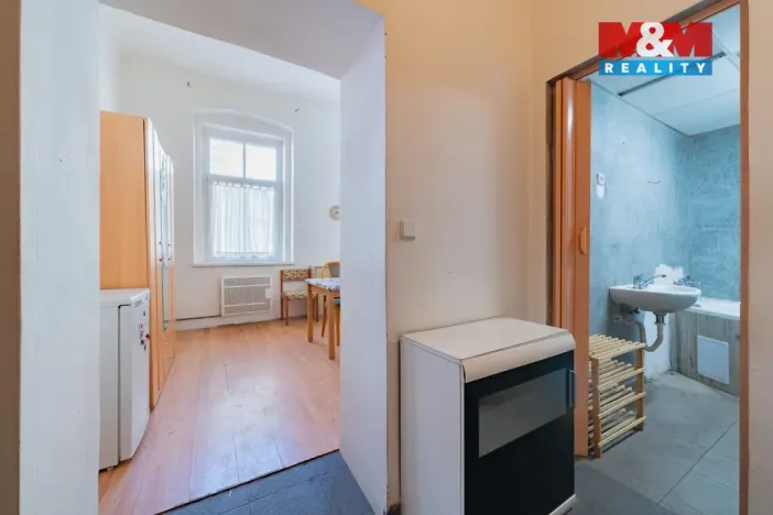 Prodej bytu 1+kk, Cheb, Mánesova, 26 m2