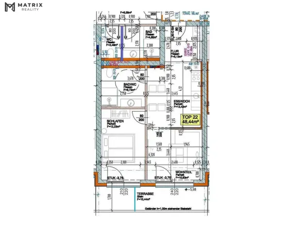 Prodej apartmánu, Mariapfarr, Rakousko, Pfarrstraße, 58 m2