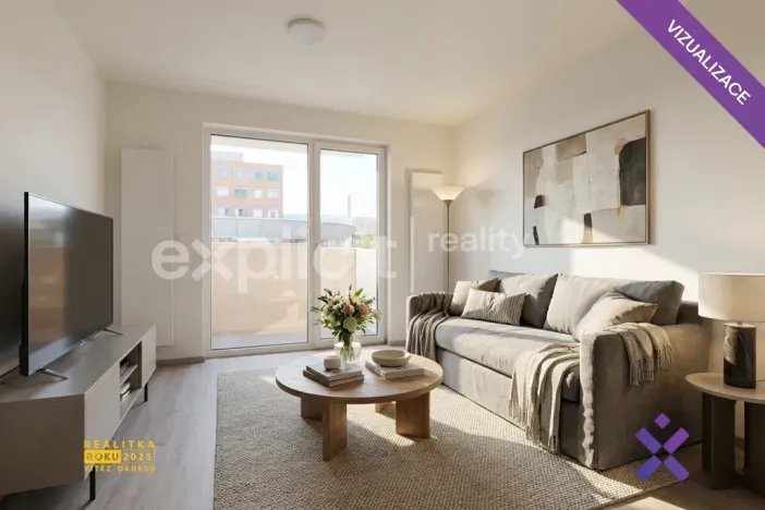 Pronájem bytu 1+kk, Zlín, Nad Stráněmi, 34 m2